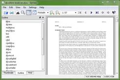 DjVu reader ДжВу реадер — скриншот 2